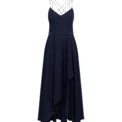 Abendkleid mit Volant