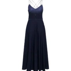 Abendkleid mit Volant