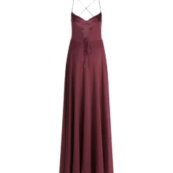Abendkleid mit Wasserfallausschnitt