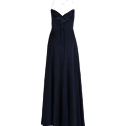 Abendkleid mit Wasserfallausschnitt