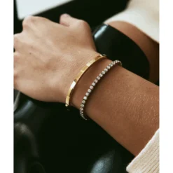 Armband Tennis Gold