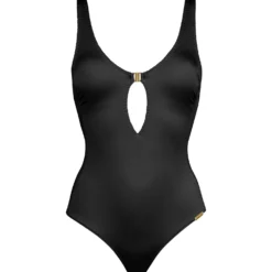 Badeanzug Crafted Essentials Cut Out