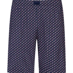 Badeshorts mit Cocktailglas-Print