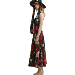 Barbour FARM Rio Kleid Wild Flower Midi