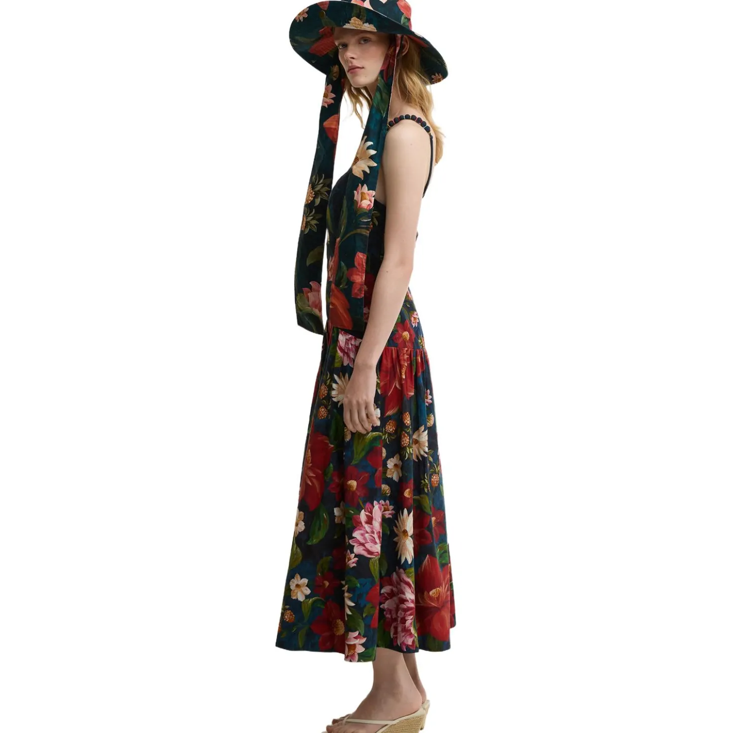 Barbour FARM Rio Kleid Wild Flower Midi