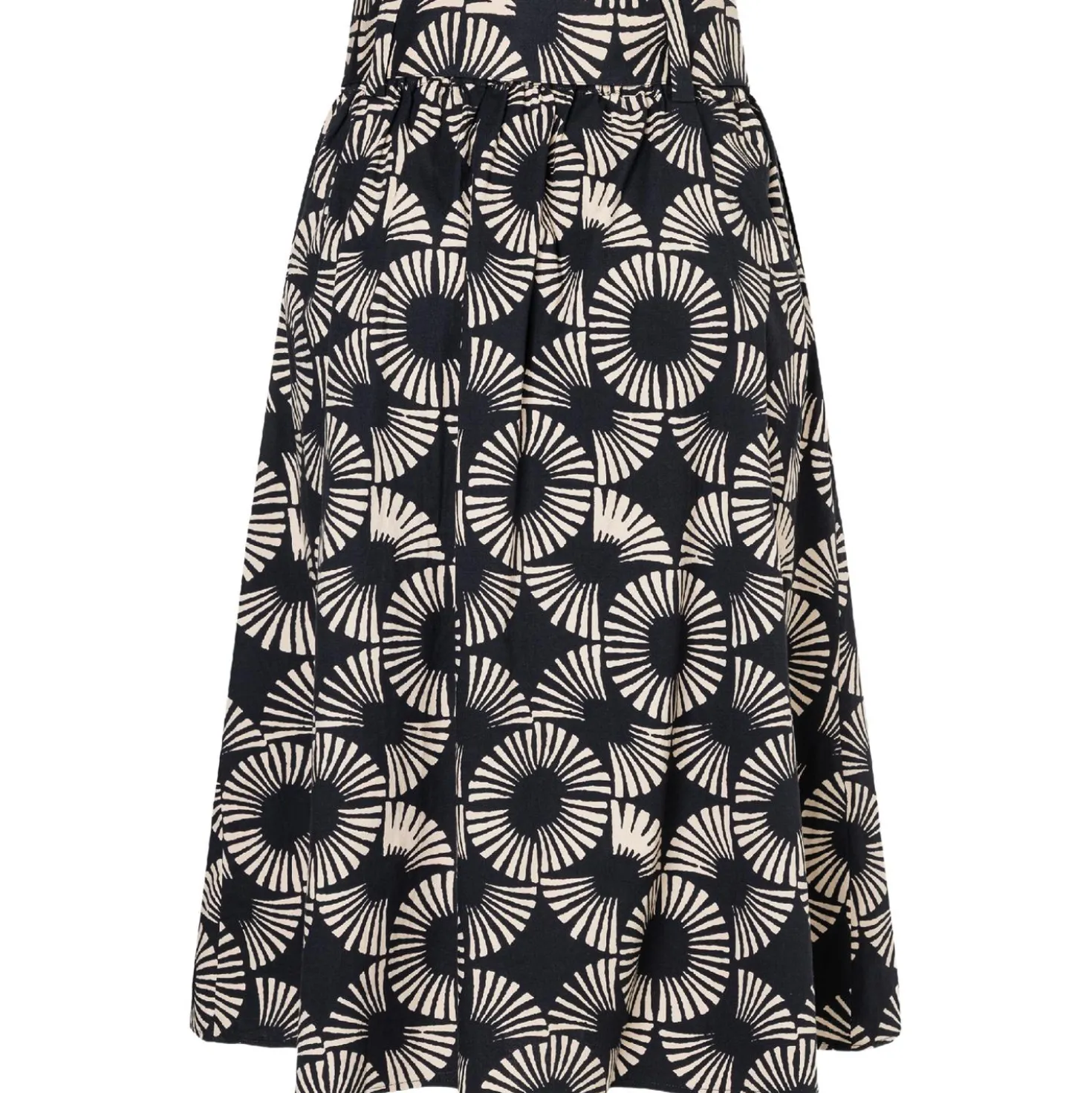 Baumwollrock mit print