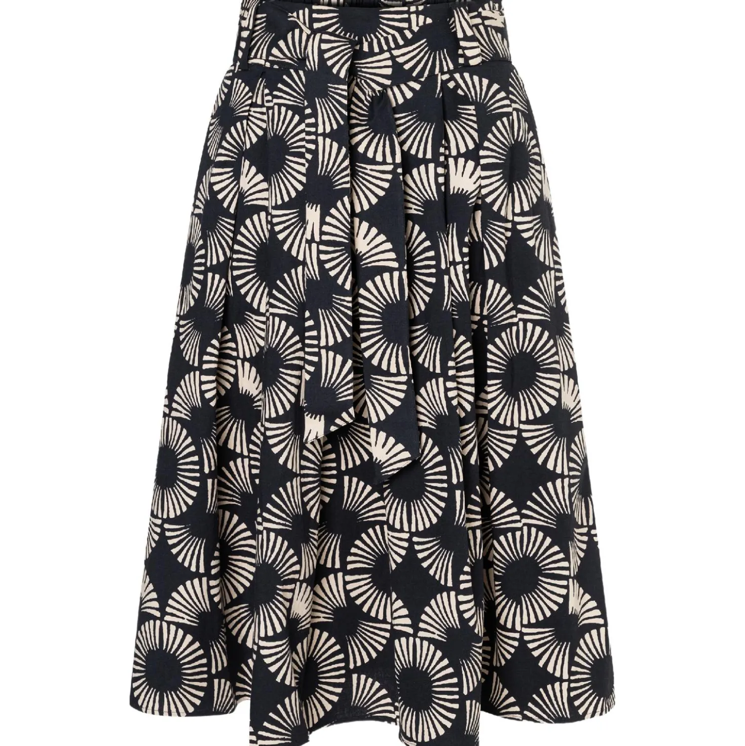 Baumwollrock mit print