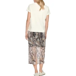 Baumwoll-shirt mit pailletten