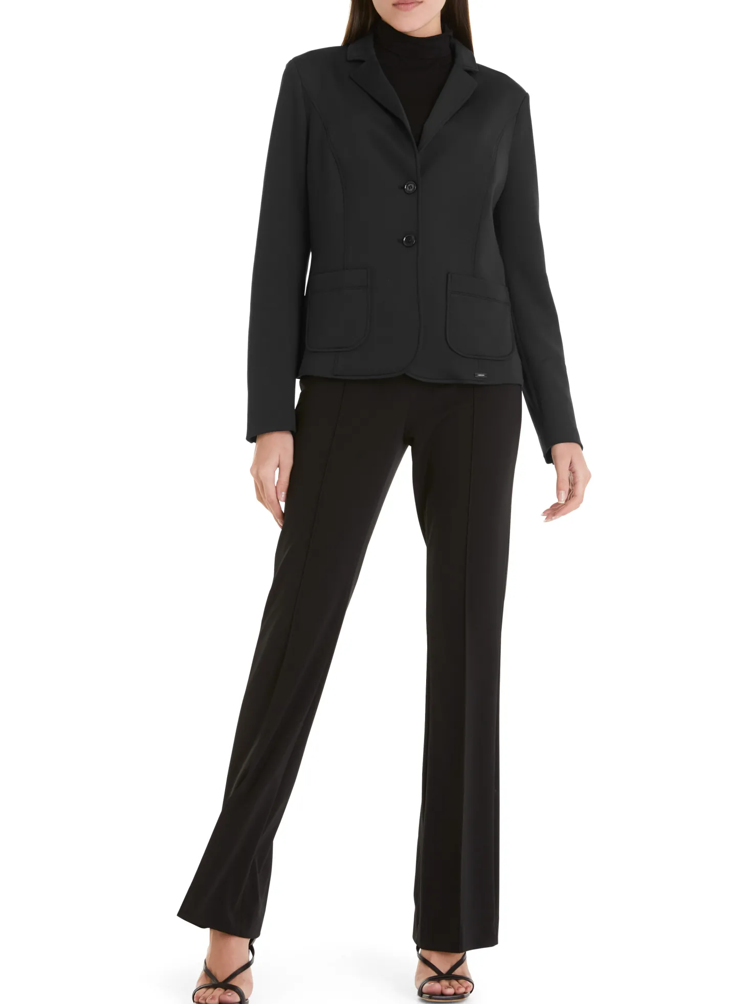 Blazer mit aufgesetzten Taschen