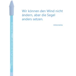 Bleistift blau, Aristoteles