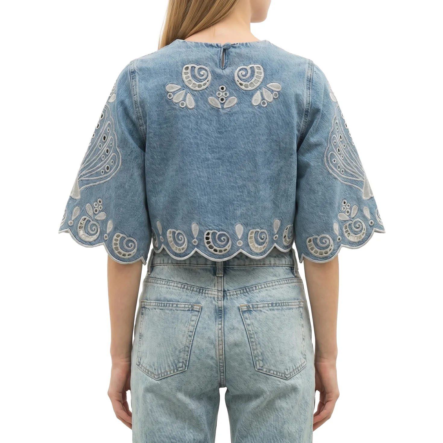 Bluse Denim Richelieux