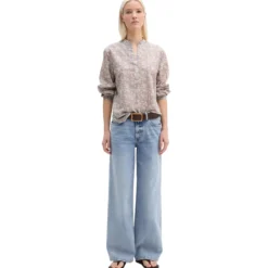 Bluse mit Blumenmuster