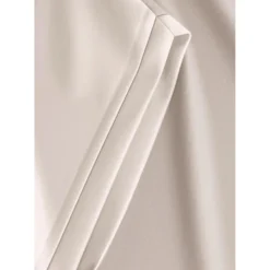 Bluse mit Kontrastsaum