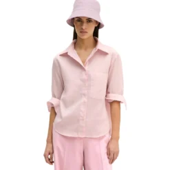 Bluse relaxed cropped