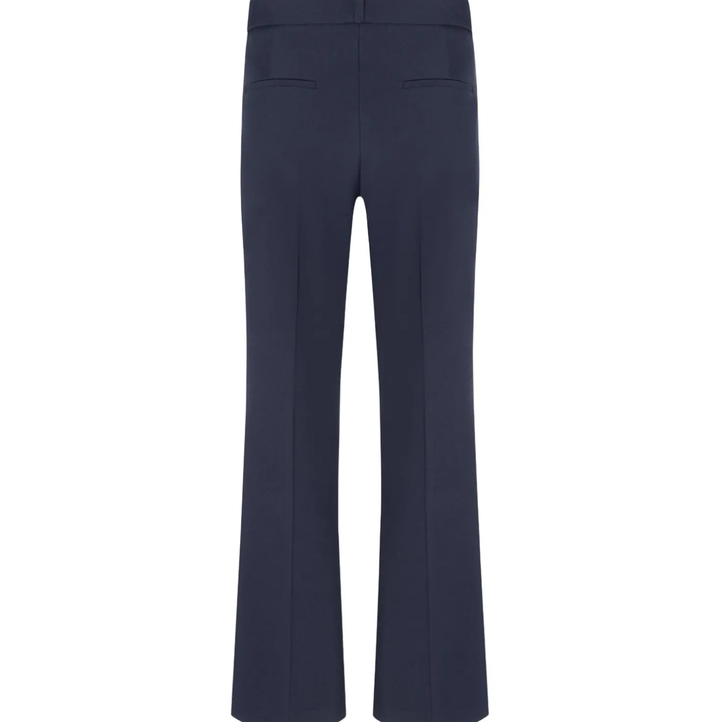 Bootcut-Hose mit Bügelfalte