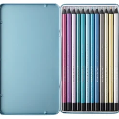 12 Buntstifte - Metallic