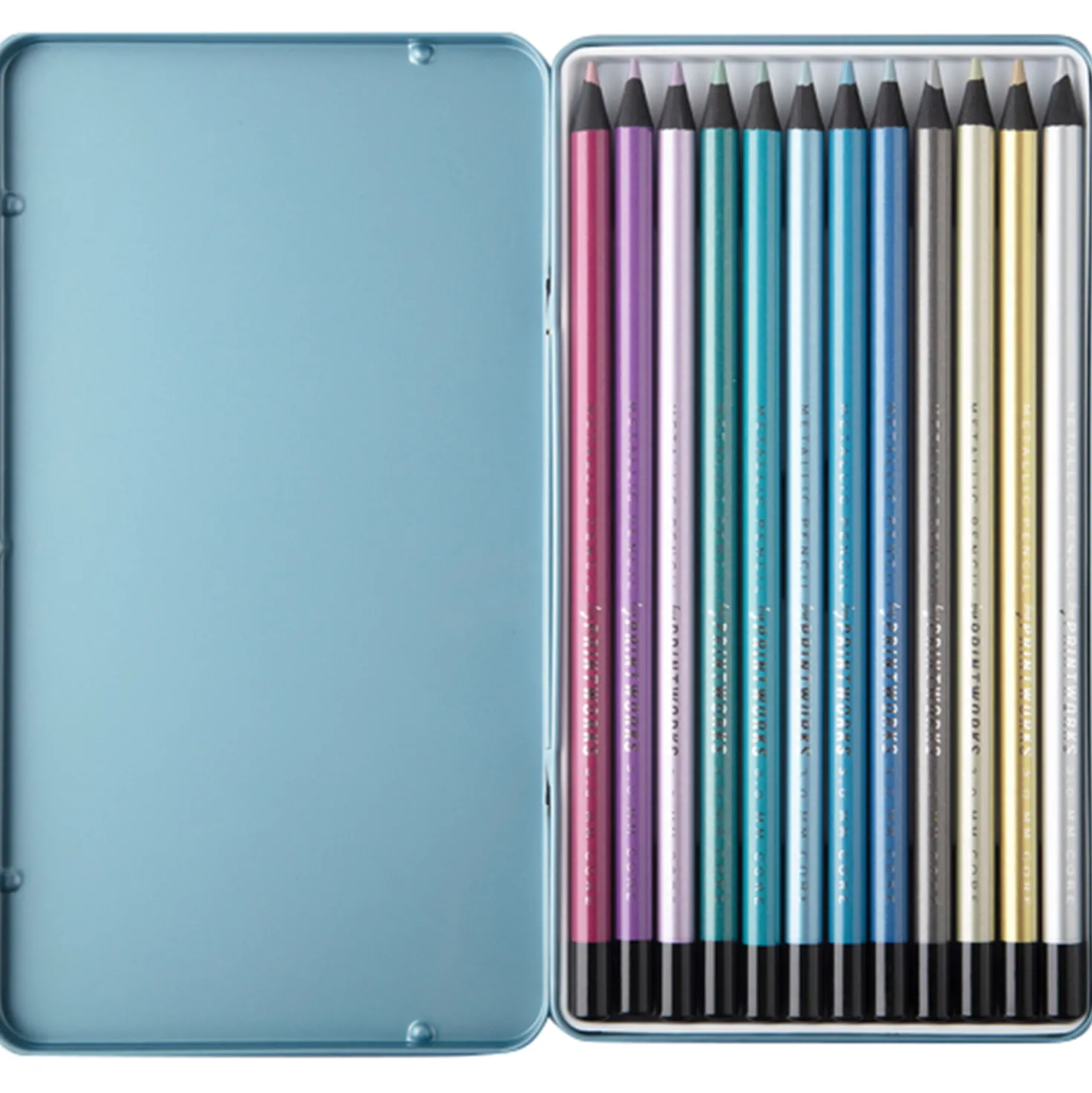 12 Buntstifte - Metallic