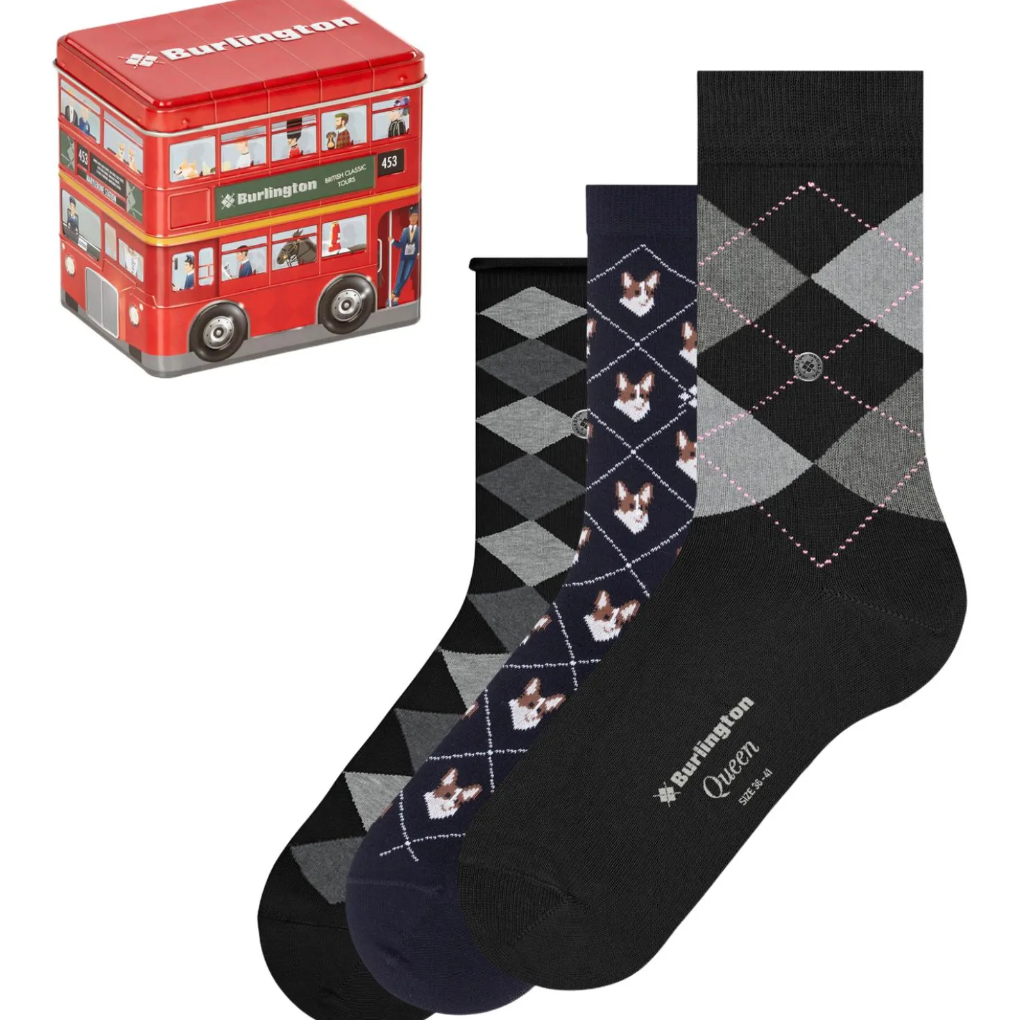Burlington British Box Damen