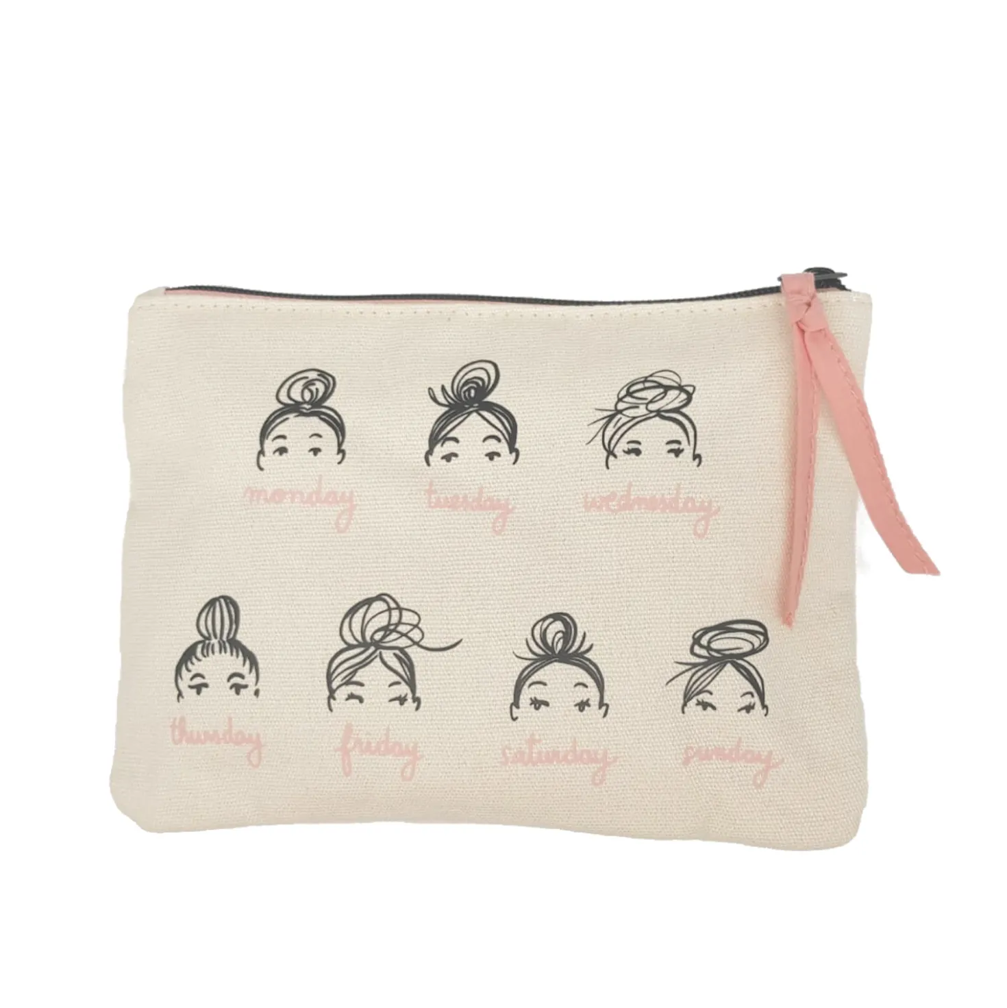 Canvas Pochette "A Week of Buns"