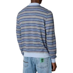 Cardigan Check Blau