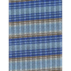 Cardigan Check Blau