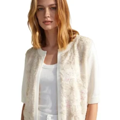 Cardigan mit pailletten