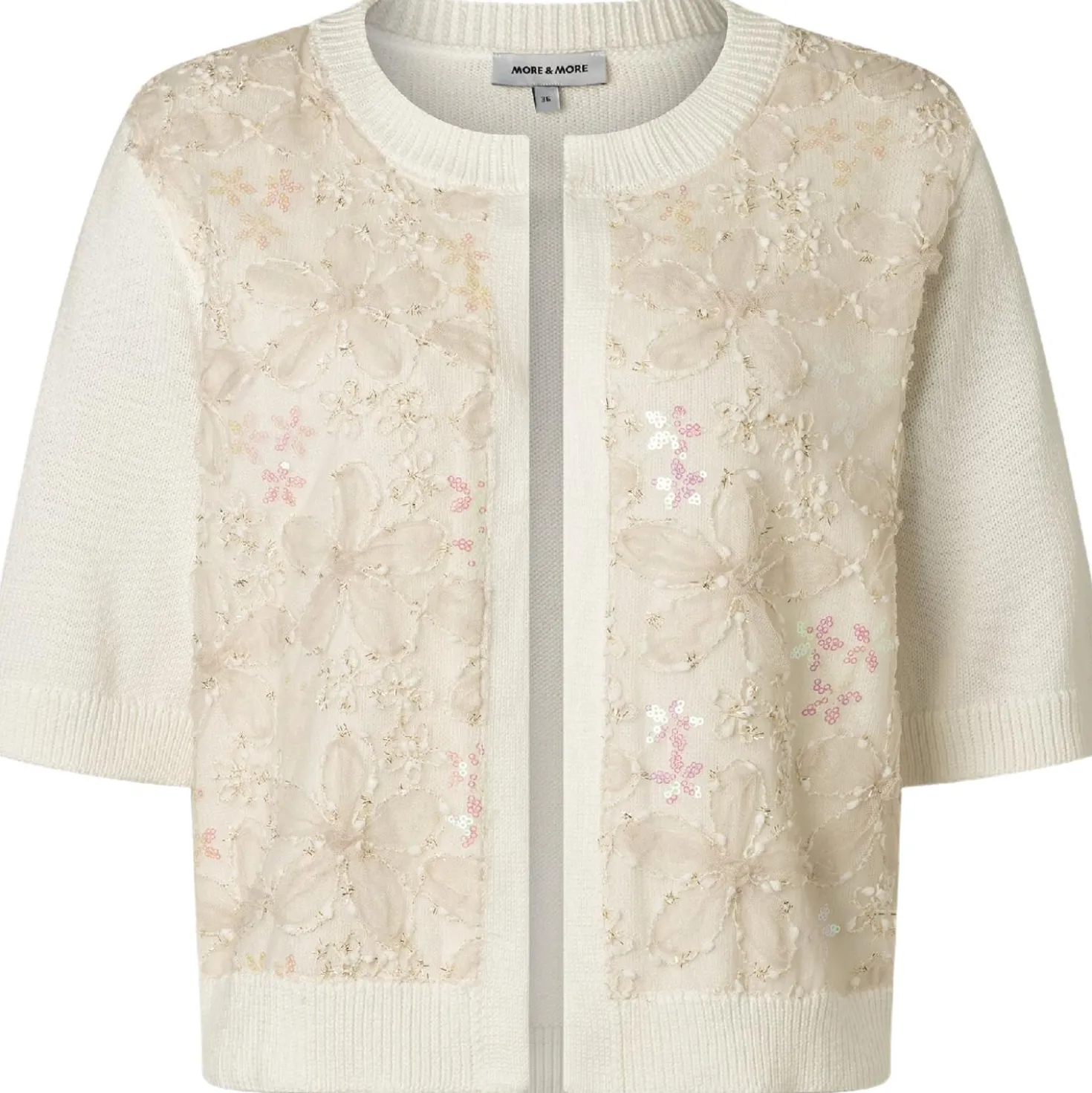 Cardigan mit pailletten