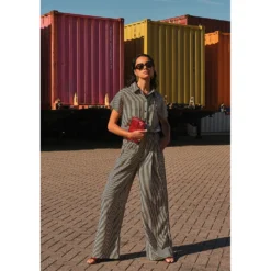 Celin stripe pants