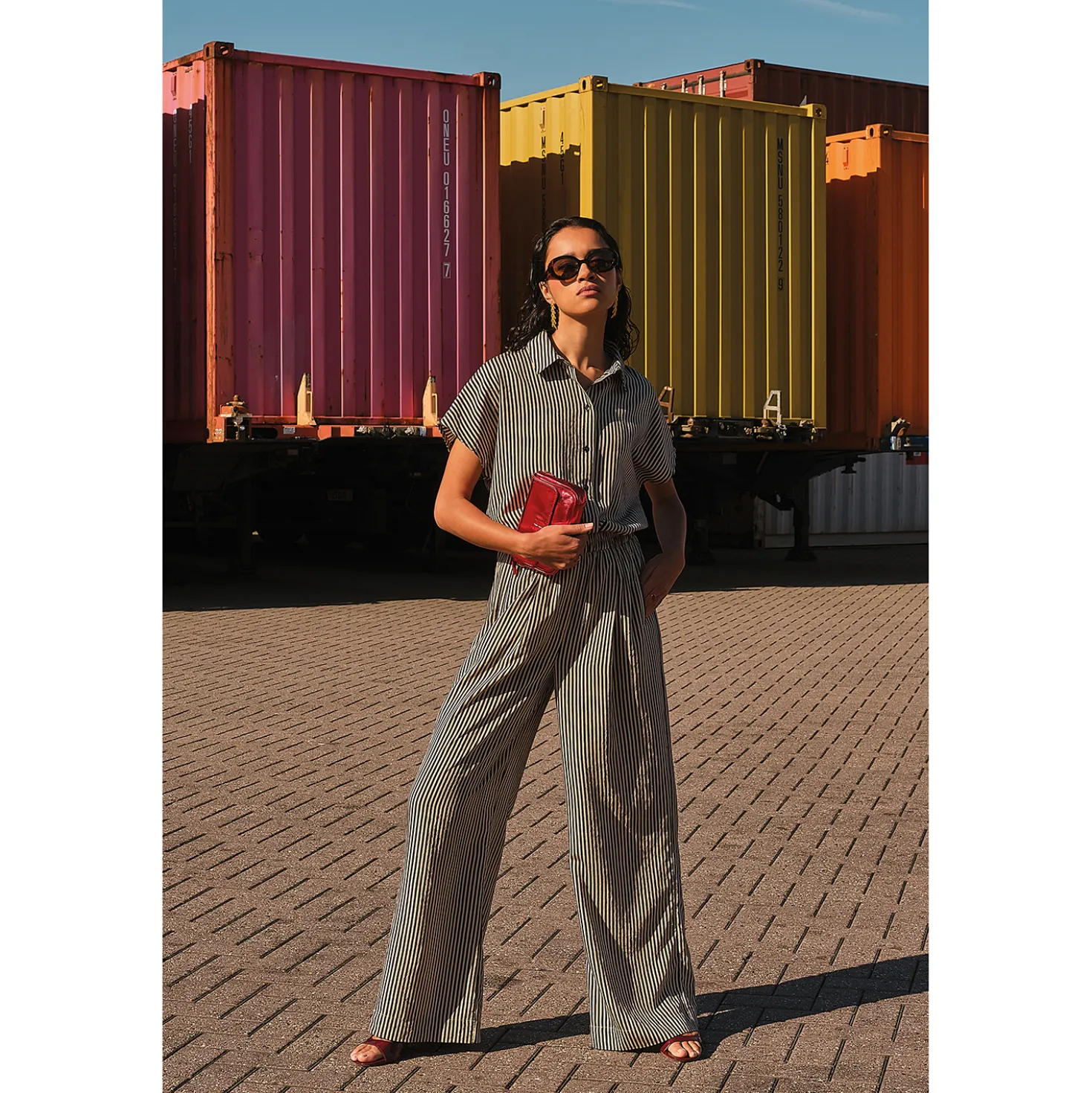 Celin stripe pants