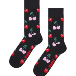 Cherry heart Socke