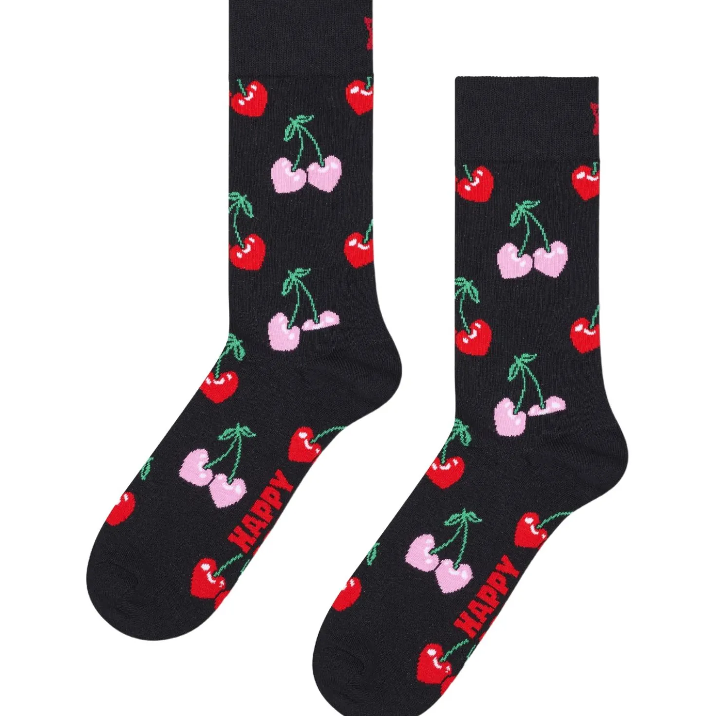 Cherry heart Socke