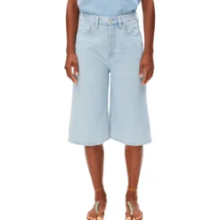 City denim short