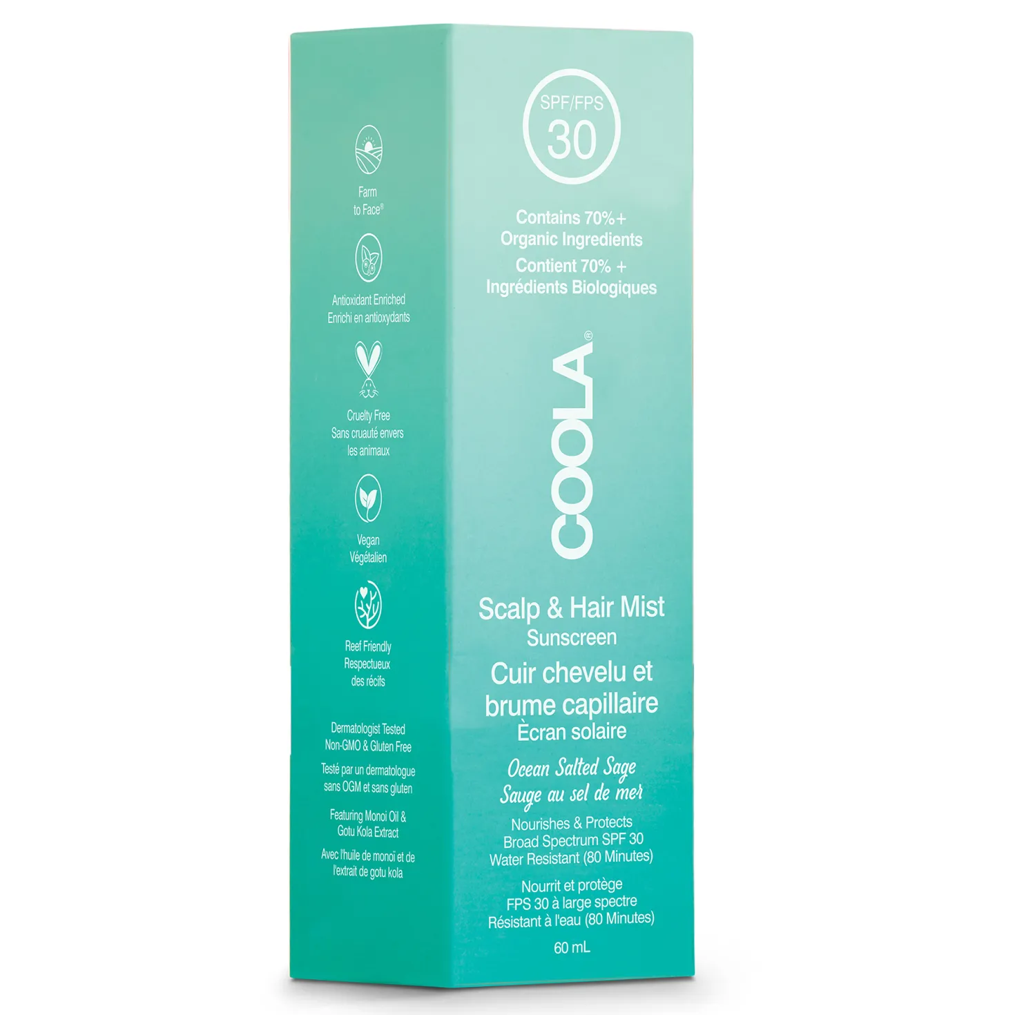 Classic SPF 30 Organic Scalp & Hair Mist