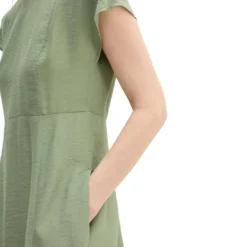 Crinkle-kleid regular