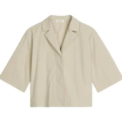 Crop-bluse relaxed