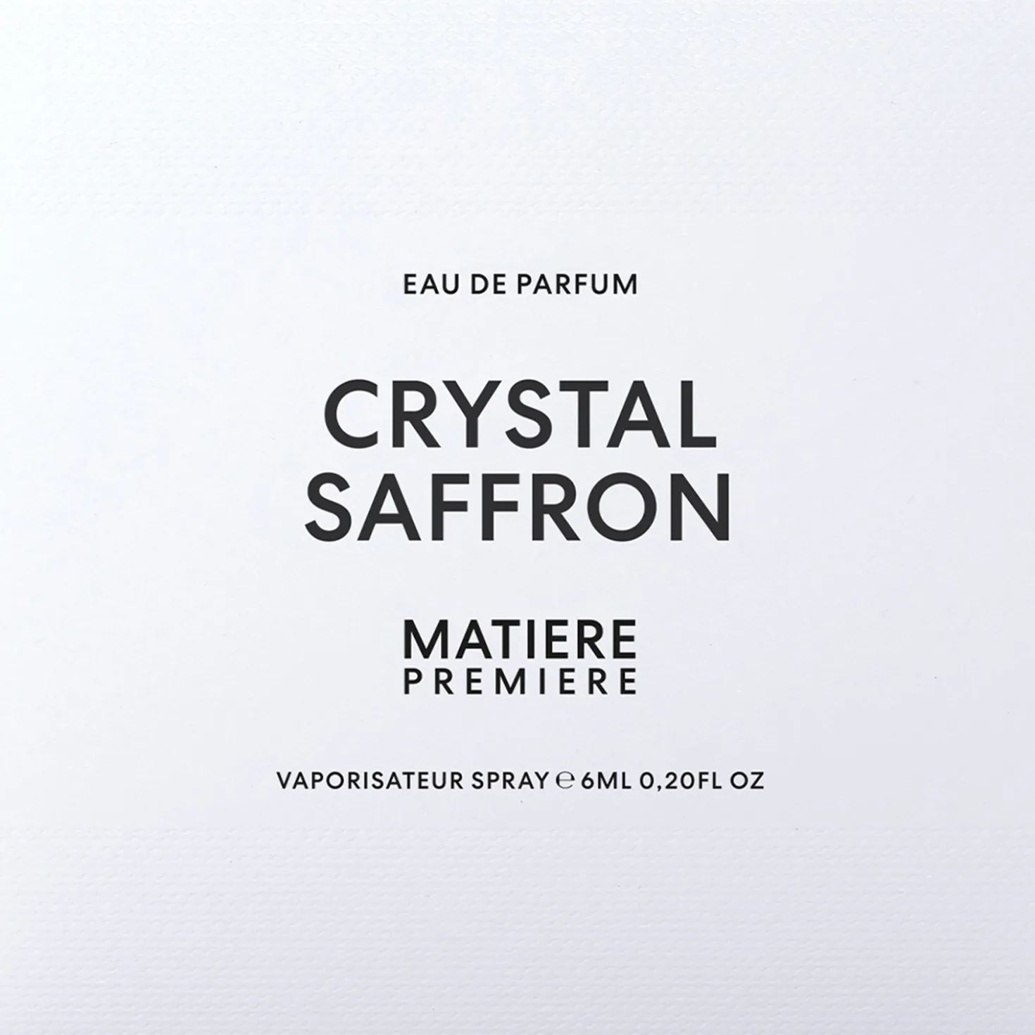 Crystal Saffron Eau de Parfum
