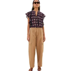 Danee ikat blouse