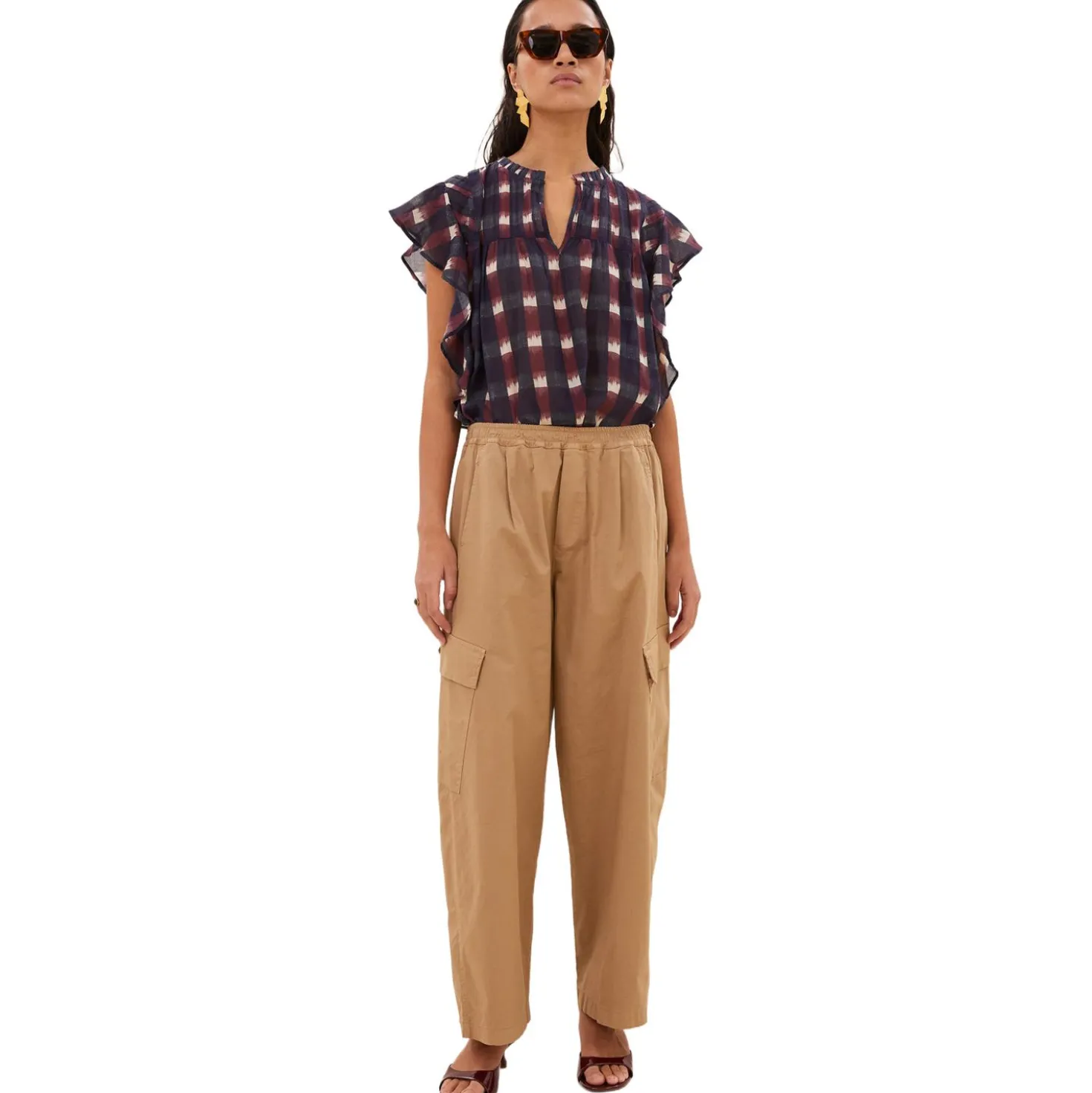 Danee ikat blouse