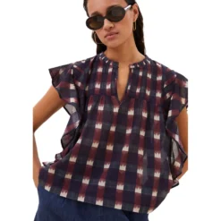 Danee ikat blouse