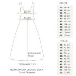Dirndl Pillersee 70cm