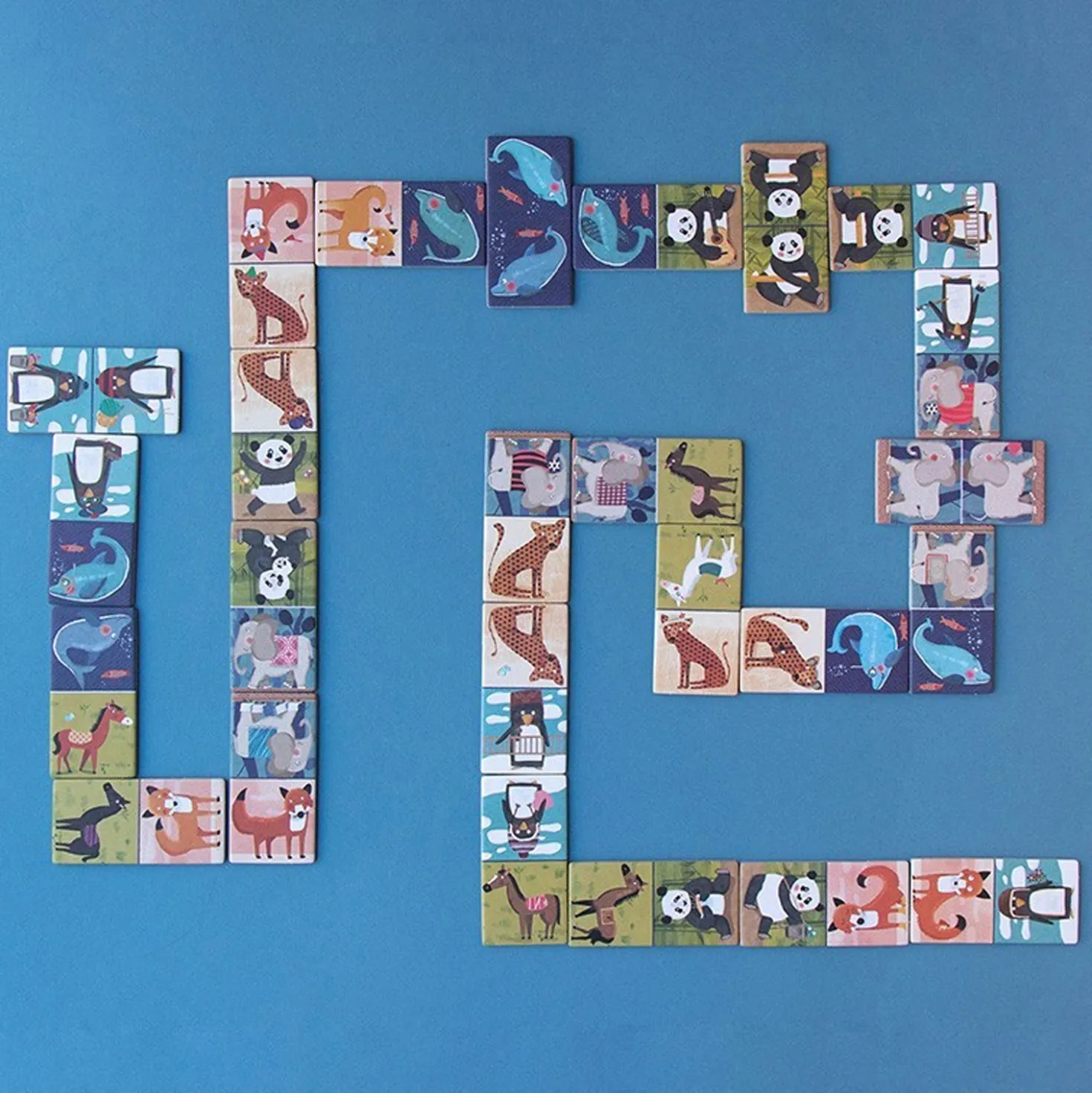 Domino - Pinguine & Freunde