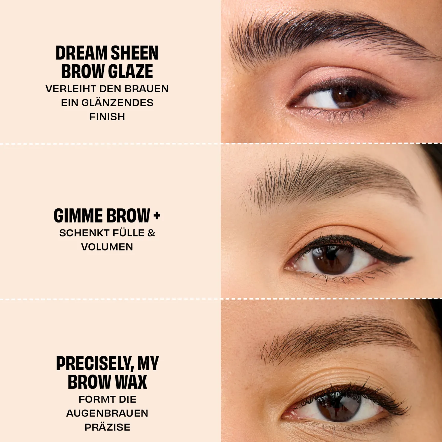 Dream Sheen Brow Glaze - Getöntes Augenbrauen Styling- und Fixiergel- DEEP