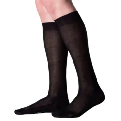 Falke No.4 Pure Silk Kniestrumpf