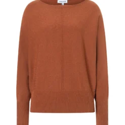 Feinstrickpullover mit fledermausärmeln