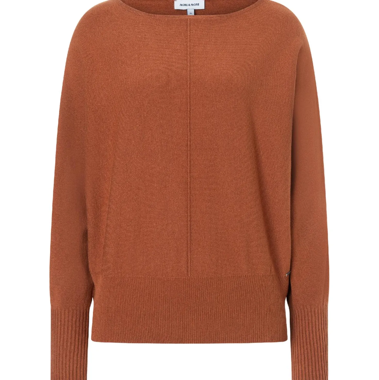 Feinstrickpullover mit fledermausärmeln