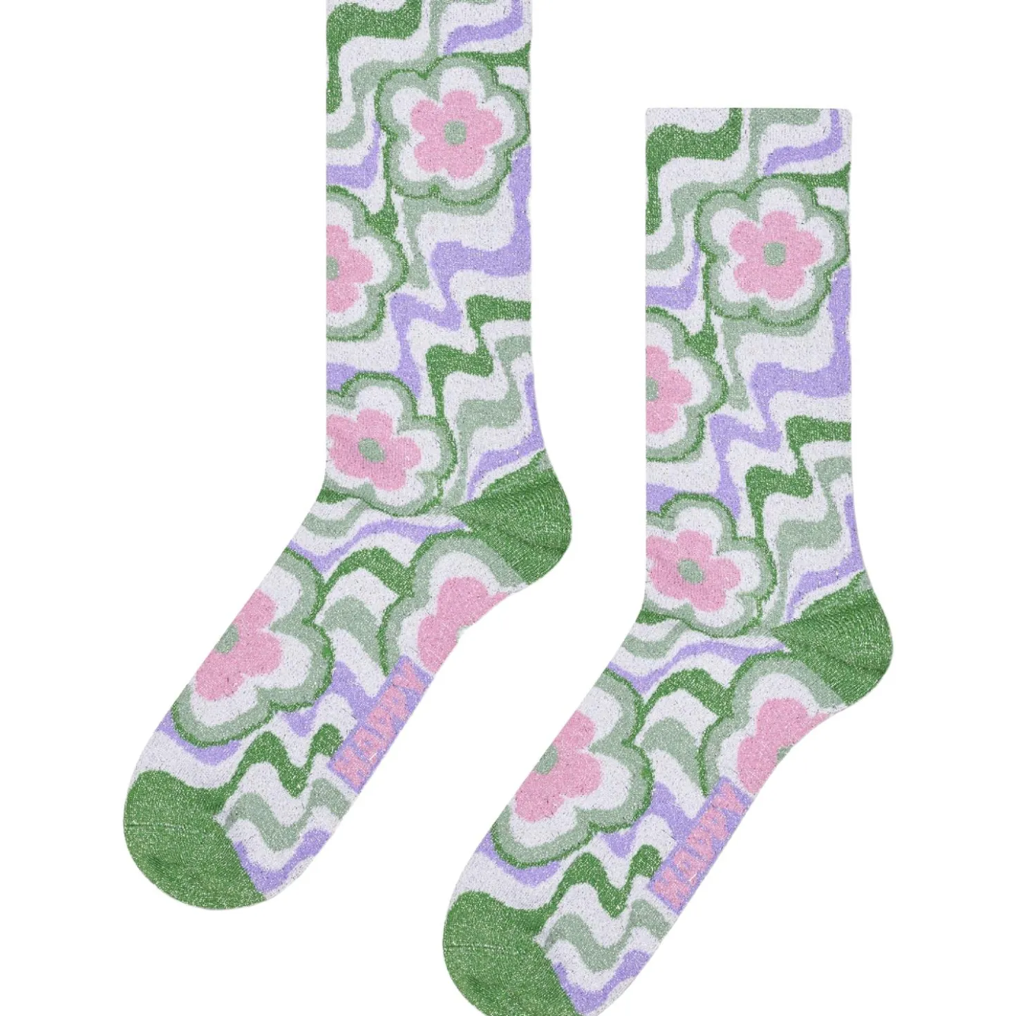 Flowy flower Socke