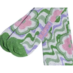 Flowy flower Socke