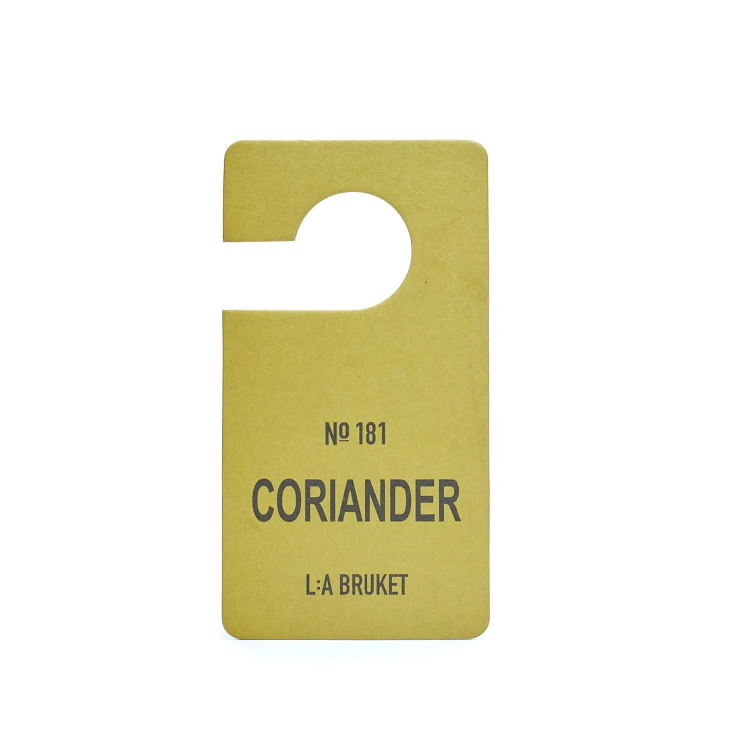 Fragrance Tag Coriander