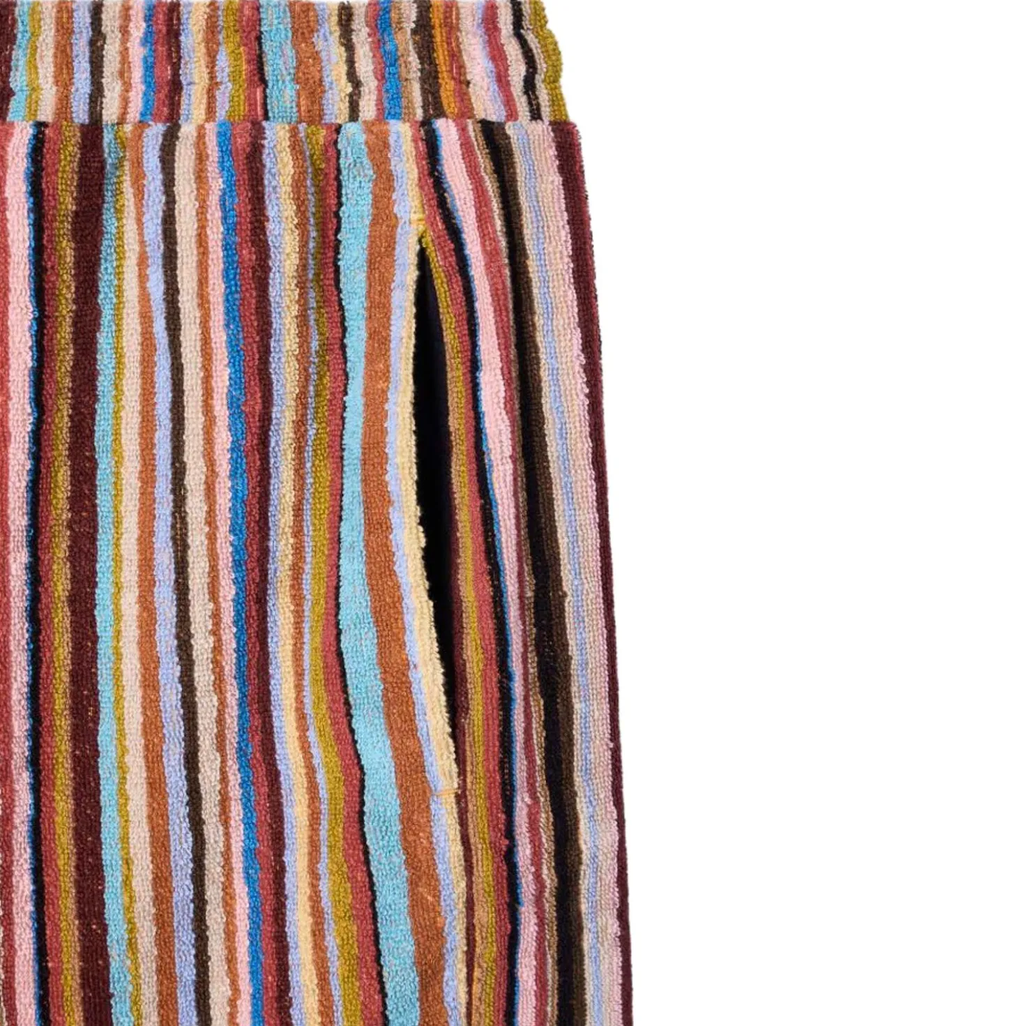 Frottee-Shorts gestreift