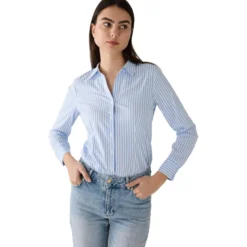 Gestreifte hemdbluse